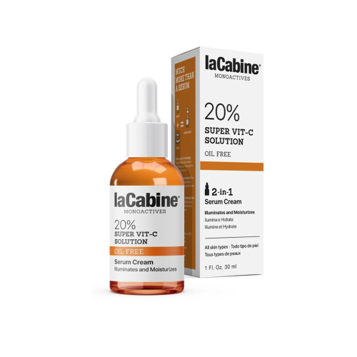 La Cabine - Sérum crema iluminador e hidratante Super Vit-C Solution - Todo tipo de pieles