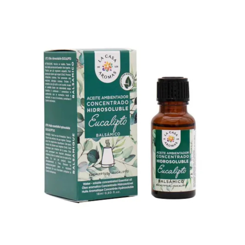 La Casa de los Aromas - Aceite aromático concentrado hidrosoluble 18ml - Eucalipto