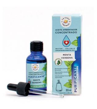La Casa de los Aromas - Aceite hidrosoluble purificante 30ml - Menta Verbena