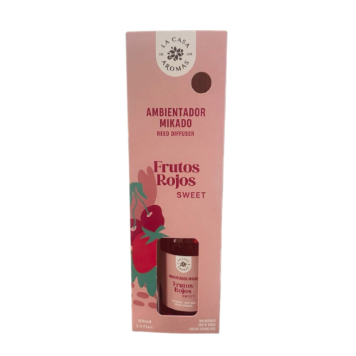 La Casa de los Aromas - Ambientador mikado 100ml - Frutos Rojos Sweet