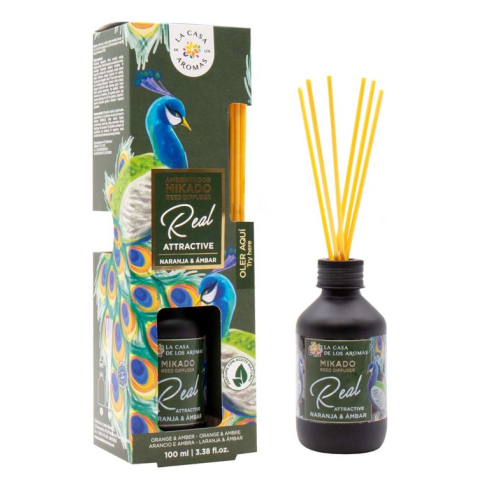 La Casa de los Aromas - Ambientador mikado 100ml - Real Attractive
