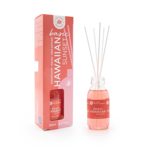 La Casa de los Aromas - Ambientador Mikado Basic 95ml - Hawaiian Sunset