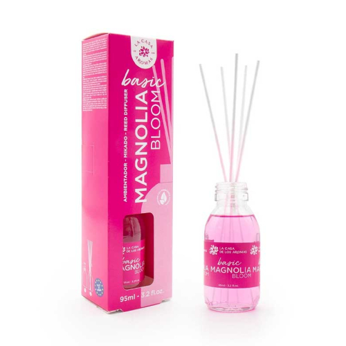 La Casa de los Aromas - Ambientador Mikado Basic 95ml - Magnolia Bloom
