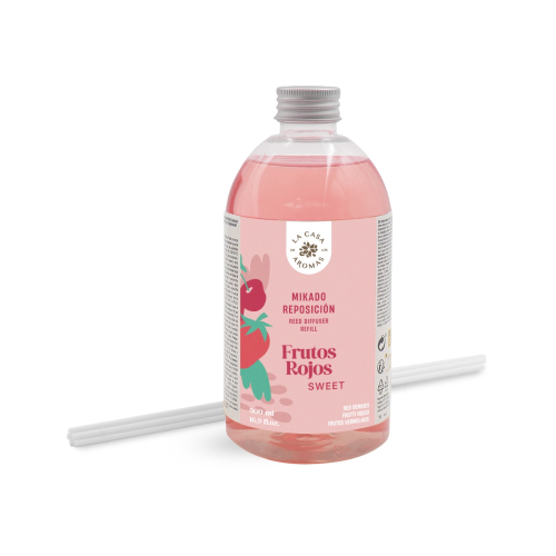 La Casa de los Aromas - Recarga ambientador mikado 500ml - Frutos Rojos Sweet
