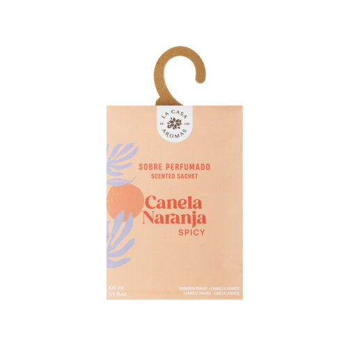 La Casa de los Aromas - Sobre perfumado - Canela Naranja Spicy