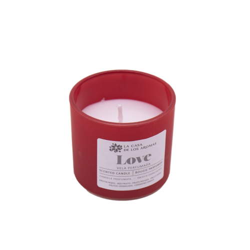 La Casa de los Aromas - Vela perfumada Love - Frutos Rojos