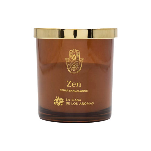 La Casa de los Aromas - Vela perfumada Zen - Cedar Sandalwood