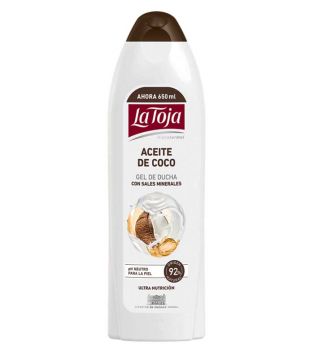 La Toja - Gel de ducha con sales minerales - Aceite de coco
