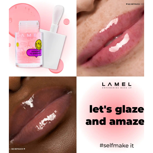 Lamel - Aceite labial Let's Glaze - 401: Marshmallow
