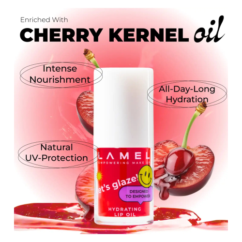 Lamel - Aceite labial Let's Glaze - 403: Sweet cherry