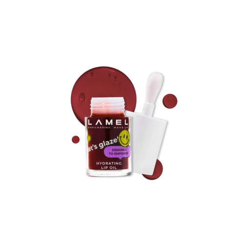 Lamel - Aceite labial Let's Glaze - 404: Chocolate cookies