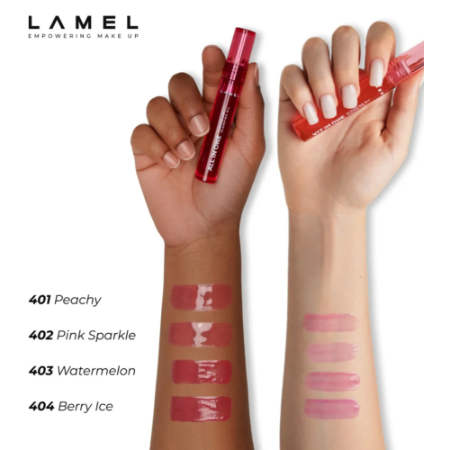 Lamel - Aceite labial voluminizador All in One - 401: Peach