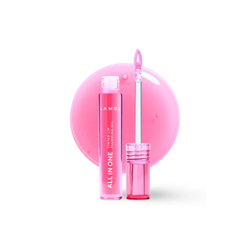 Lamel - Aceite labial voluminizador All in One - 402: Pink Sparkle