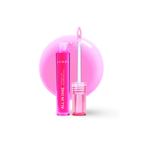 Lamel - Aceite labial voluminizador All in One - 404: Berry ICE