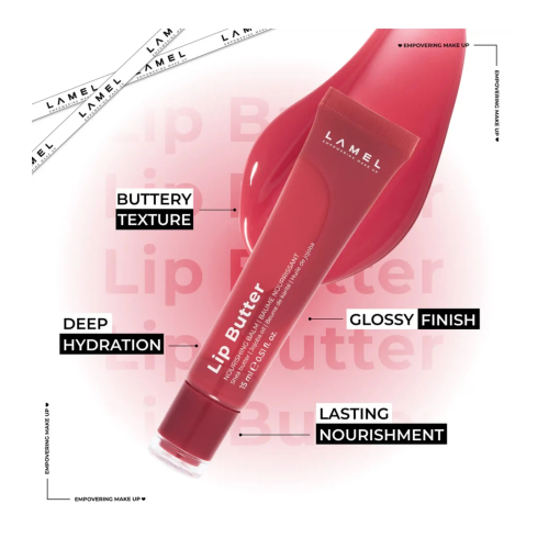Lamel - Bálsamo labial Nourishing Butter - 01: Pinkish