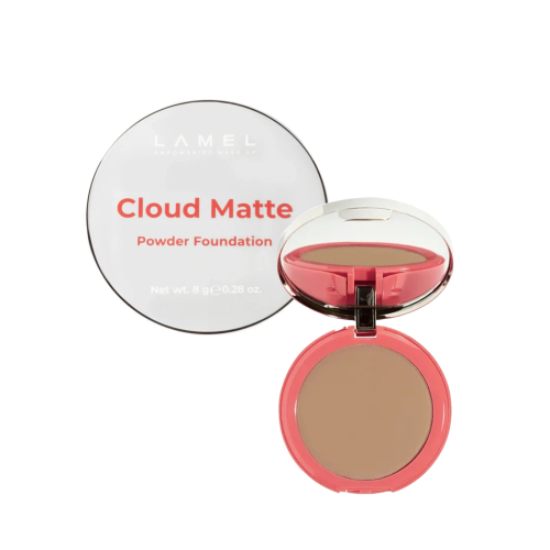 Lamel - Base de maquillaje en polvo Cloud Matte - 07: Hazelnut