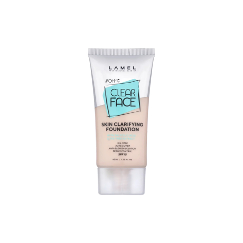 Lamel - Base de maquillaje Oh My Clear - 401: Soft Beige
