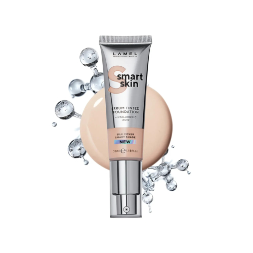 Lamel - Base de maquillaje Smart Skin Serum Tinted Foundation - 401: Porcelain