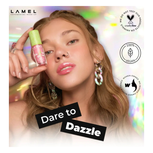Lamel - Brillo de labios Dazzle Glow - 401: Blossom