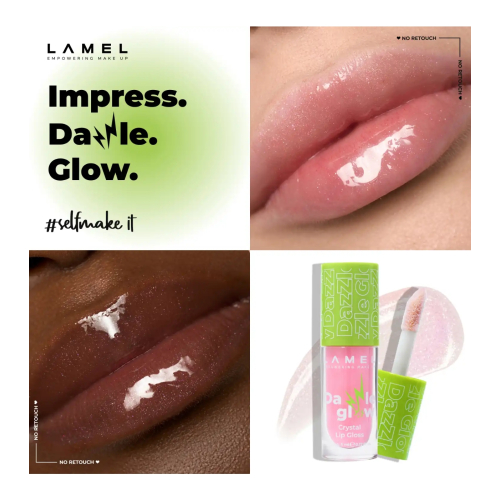 Lamel - Brillo de labios Dazzle Glow - 402: Soulmate