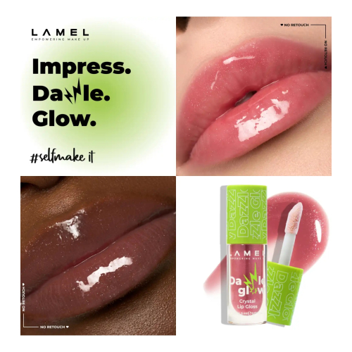 Lamel - Brillo de labios Dazzle Glow - 404: You Can