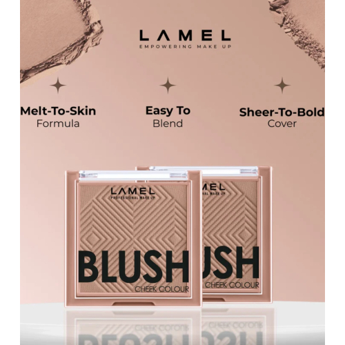 Lamel - Colorete en polvo Cheek Colour - 404: Taupe