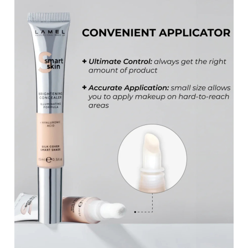 Lamel - Corrector líquido Smart Skin - 401: Light Beige
