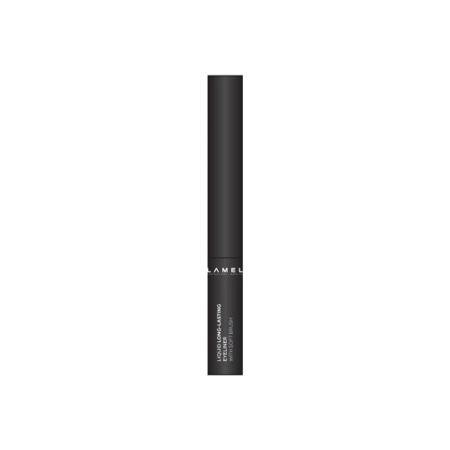 Lamel - Delineador de ojos Liquid Long-Lasting Hard Brush - 402: Graphite Black