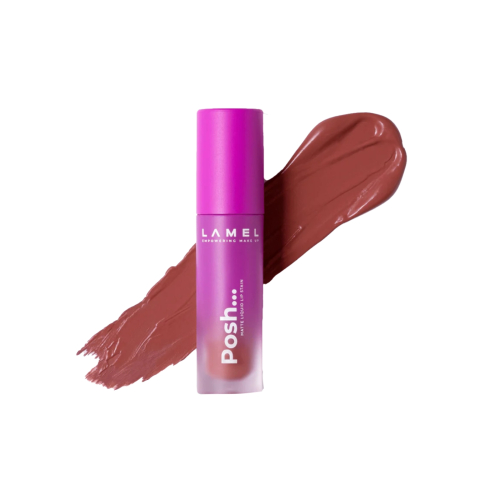 Lamel - Labial líquido mate Posh Matte - 405: Punch Pink