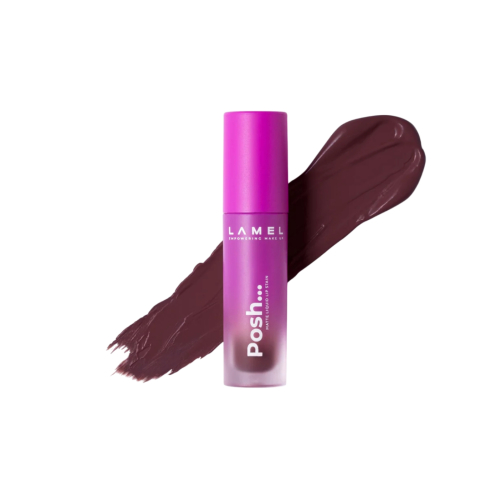 Lamel - Labial líquido mate Posh Matte - 412:  Burgundy