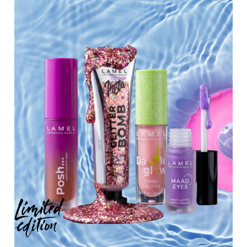 Lamel - *Summer Pack* - Set de maquillaje Los esenciales de @angygarridomakeup