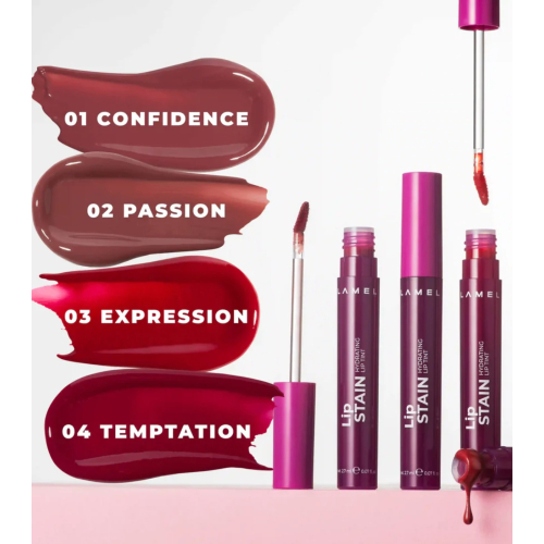 Lamel - Tinte labial Lip Stain - 02: Passion
