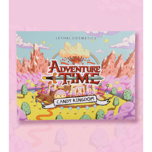 Lethal Cosmetics - *Adventure Time* - Paleta de sombras Candy Kingdom