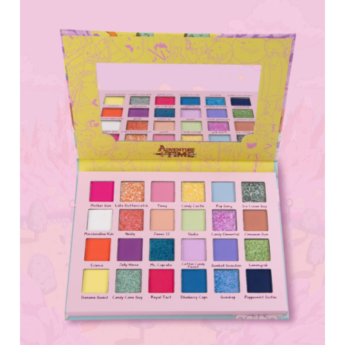 Lethal Cosmetics - *Adventure Time* - Paleta de sombras Candy Kingdom
