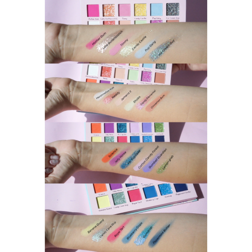 Lethal Cosmetics - *Adventure Time* - Paleta de sombras Candy Kingdom