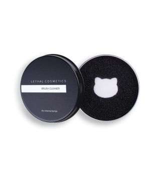 Lethal Cosmetics - Esponja limpiadora de brochas