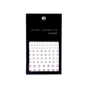 Lethal Cosmetics - Joyas adhesivas para rostro Face Gems - Opals