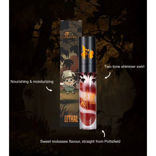 Lethal Cosmetics - *Over The Garden Wall* - Brillo de labios - Potatoes & Molasses