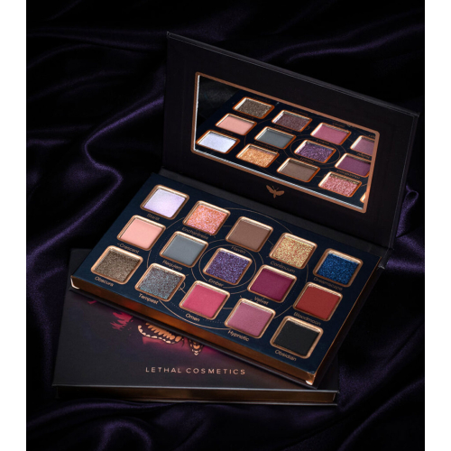Lethal Cosmetics - Paleta de sombras Midnight Serenade Palette