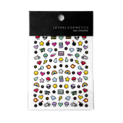 Lethal Cosmetics - Pegatinas para uñas 2UP Nail Stickers