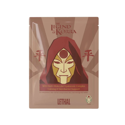 Lethal Cosmetics - *The Legend of Korra* - Pack de mascarillas faciales Equalist