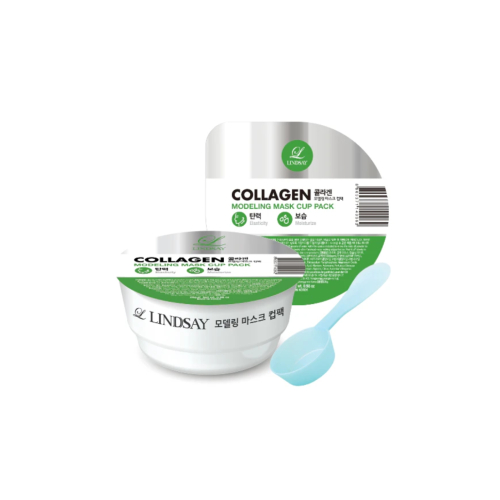 Lindsay - Mascarilla facial de modelado Modeling Mask Cup - Collagen