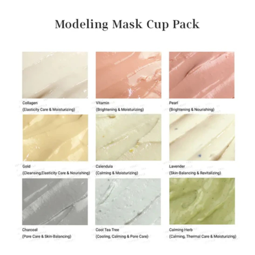 Lindsay - Mascarilla facial de modelado Modeling Mask Cup - Cool Tea-Tree