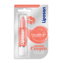 Liposan - Bálsamo labial con color Crayon Lipstick - Coral
