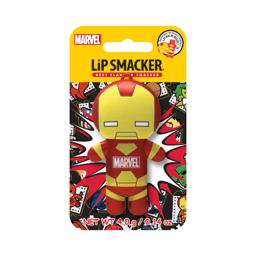 LipSmacker - *Marvel* - Bálsamo labial y llavero Iron Man