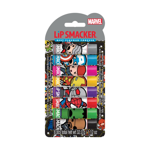 LipSmacker - *Marvel* - Pack bálsamos labiales 8unids