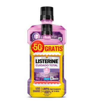 Listerine - Enjuague bucal Cuidado Total 500ml + 250ml