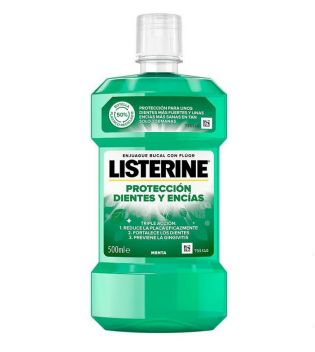 Listerine - Enjuague bucal Protección Dientes y Encías 500ml