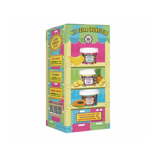 Lola Cosmetics - *Be(m)dita Ghee* - Set de mini mascarillas - Banana + Abacaxi + Papaya