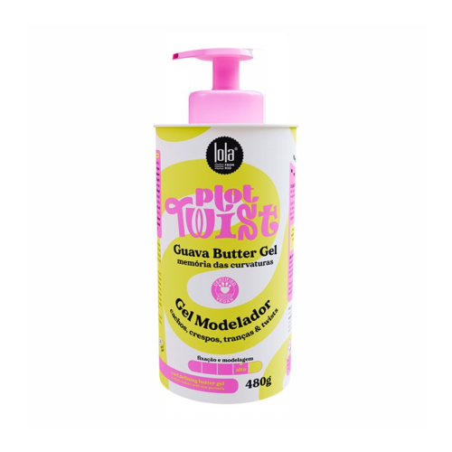 Lola Cosmetics - *Plot Twist* - Gel modelador de rizos 480g - Crema de guayaba